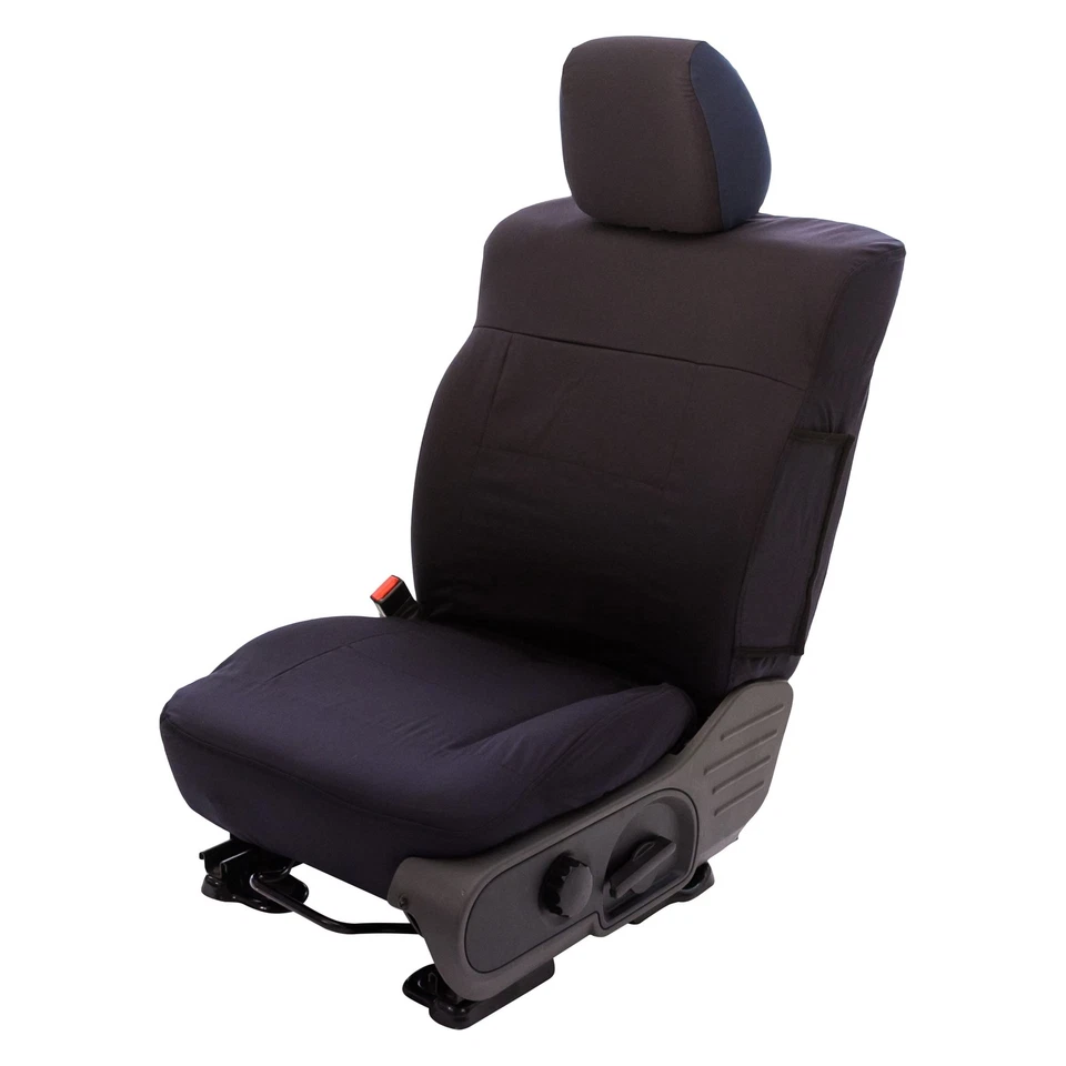 For Kia Rio 2003-2004 Saddleman 049393-03 Canvas 1st Row Blue Custom Seat Covers - Image 4 of 4