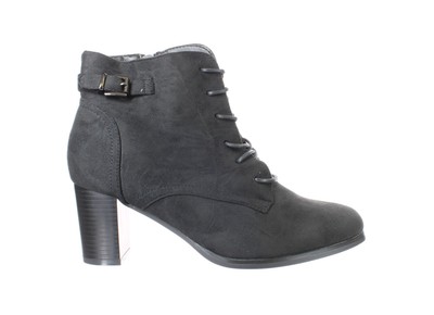 Katliu Womens Black Ankle Boots EUR 41