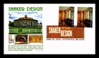 US COVER SHAKER DESIGN IMPERFORATE FIRST DAY ISSUE COMBO PANDA CACHET