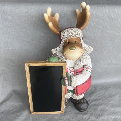 20" Weihnachten Elch Urlaub Botschaft Tafel Dekor Küche Zuhause
