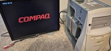 Compaq Presario 5030 Pentium II 300Mhz ,64 Mb Ram ,No Case Cover,Powers on,AS IS