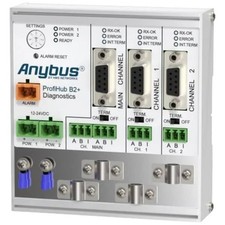 Anybus 17210R ProfiHub B2 R Repeater Operating Voltage: 12V/DC