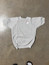70/80&rsquo;s Vintage Grey HealthKnit Crewneck T-shirt Size Small