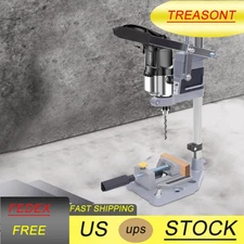 Electric Drill Press Stand Benchtop Holder Universal Bench Clamp Support Tool
