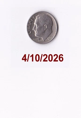 1971P ROOSEVELT DIME SEMI-KEY! Circulated!