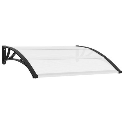 Door Canopy Window Awning Patio Outdoor Porch Front Door Polycarbonate vidaXL