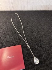 Collier psydélic clair irisé en cristal de Baccarat