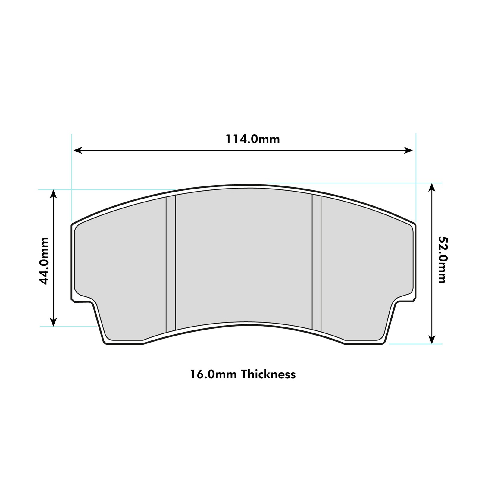 Ferodo DS3000 Front Brake Pads For Peugeot 206 2.0 Circuit / Rallye 02> FRP219R