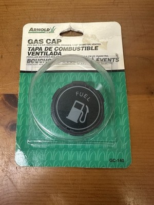 Arnold Gas Cap GC-140 Fits B&S 3-5 H.P. Horizontal Engines 1-1/2'' Dia Vented