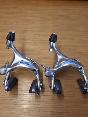Shimano Ultegra BR 6600 Bremsen Set Rennrad vintage Bremsbeläge Top erhalten 