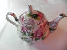 Victorian Style Country Roses Teekanne zarter...