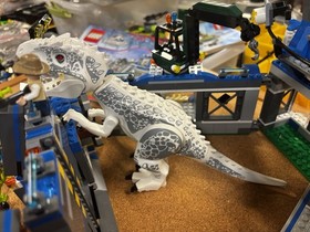 Lego Jurassic World Indominus Rex Breakout 75919 95% Complete Retired + Extras