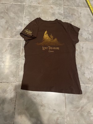 Disney TinkerBell And The Lost Treasure Cast & Crew Women s T-Shirt SZ XL[RARE]