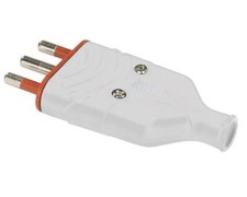 Rosi Spina Mobile in Gomma 16A 250V Bianco