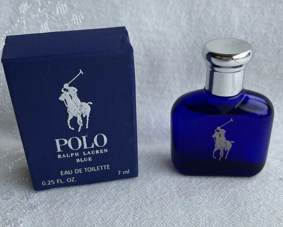 Ralph Lauren Polo Blue for Men .25oz/7ml Travel Size Mini New in