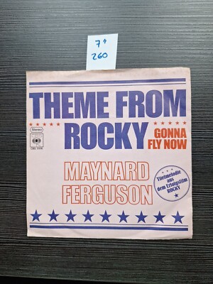 SINGLE 7'' - MAYNARD FERGUSON - THEME FROM ROCKY - THE FLY
