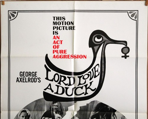 LORD LOVE A DUCK Original '66 U S 27X41 MOVIE POSTER Roddy McDowall Tuesday Weld - Picture 2 of 3