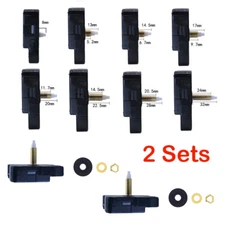 2PCS Quartz Outdoor High Torque I-axis Movement Mechanism Motor Extra Long Hands