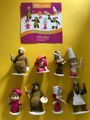 SBox Sweet & Toy Satz Masha & Bear mit BPZ Selten!