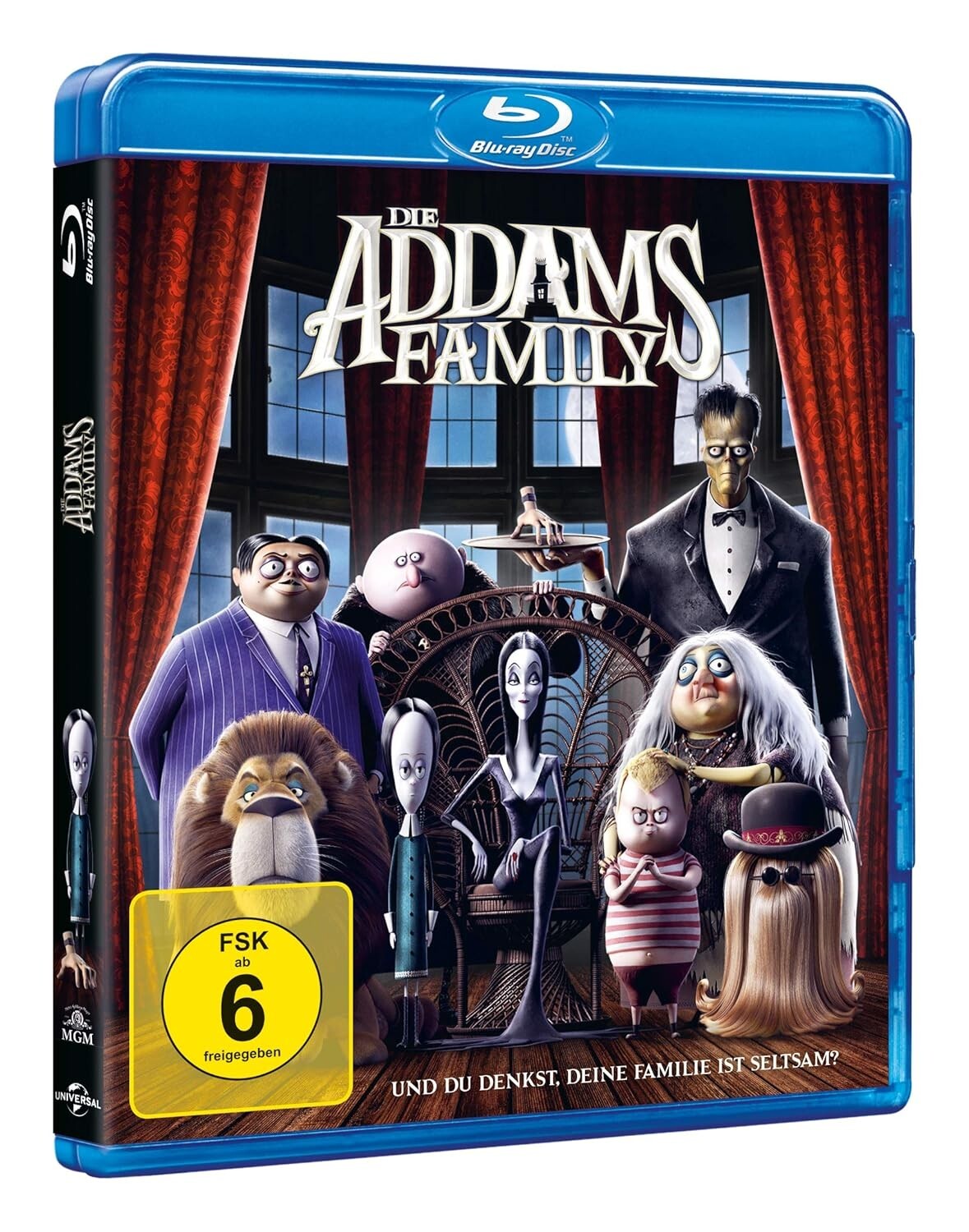 Die Addams Family (2019)[Blu-ray/Neu/OVP] Die kultige Gruselfamilie Animiert