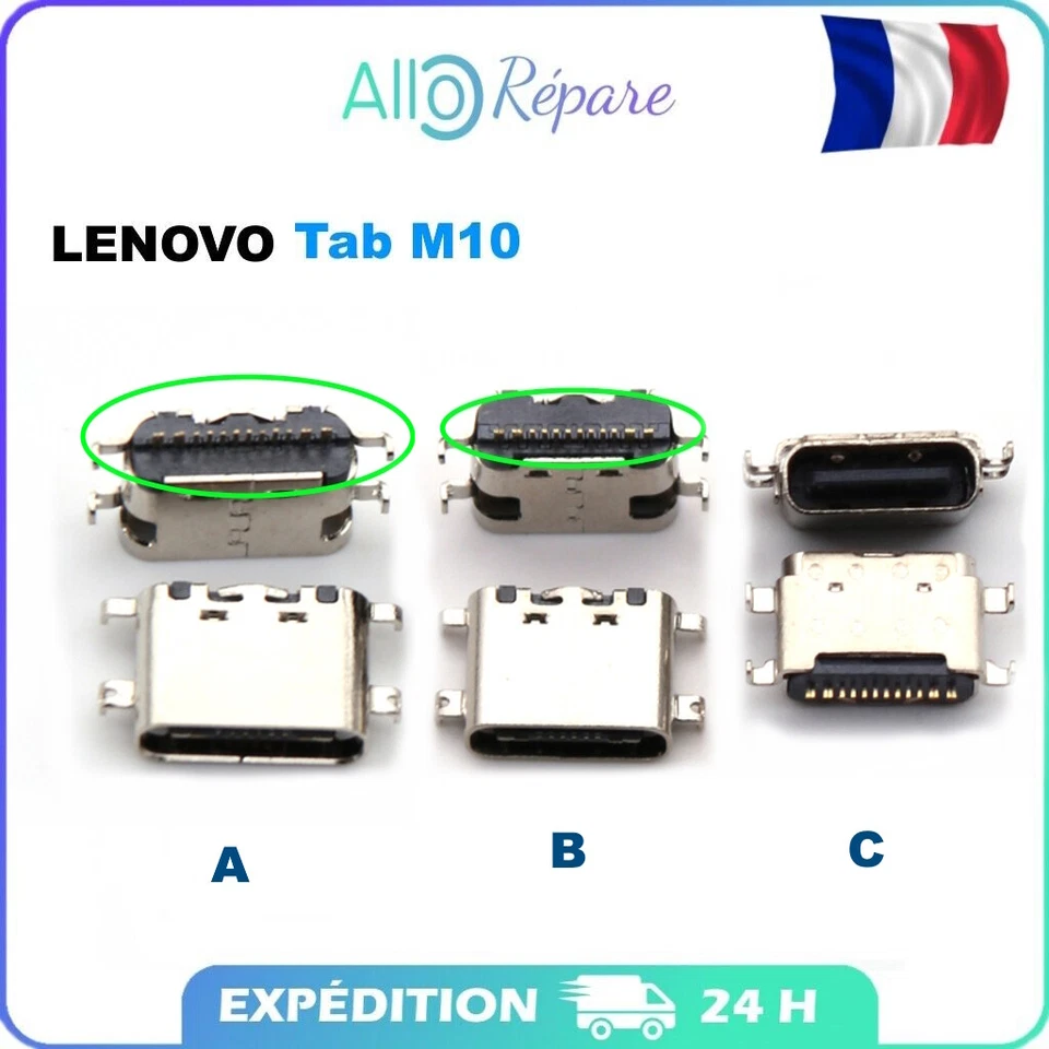 Connecteur de Charge USB-C Port Lenovo Tab M10 TB-X605 X605F X605L X605M