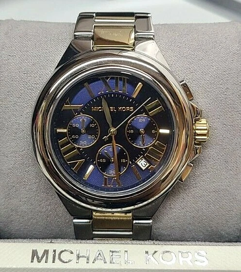 Michael kors bradshaw store silver tone watch