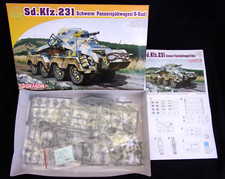 Sd.Kfz. 231 schwerer Panzersp hwagen 8rad 1/72 Dragon 7483