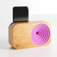 Bitti Gitti Wooden Sound System Pink