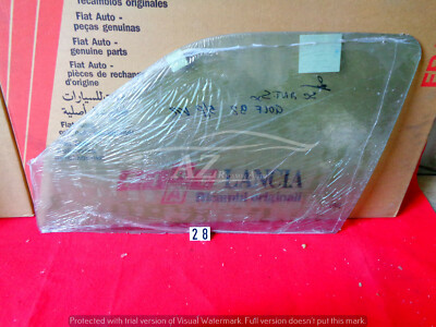 1H4845201A FRONT DESCENDING GLASS SX VOLKSWAGEN GOLF WIND 5/DOOR GREEN