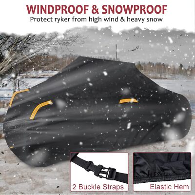 300D Heavy Duty ATV Cover Storage For Polaris Sportsman 450/570