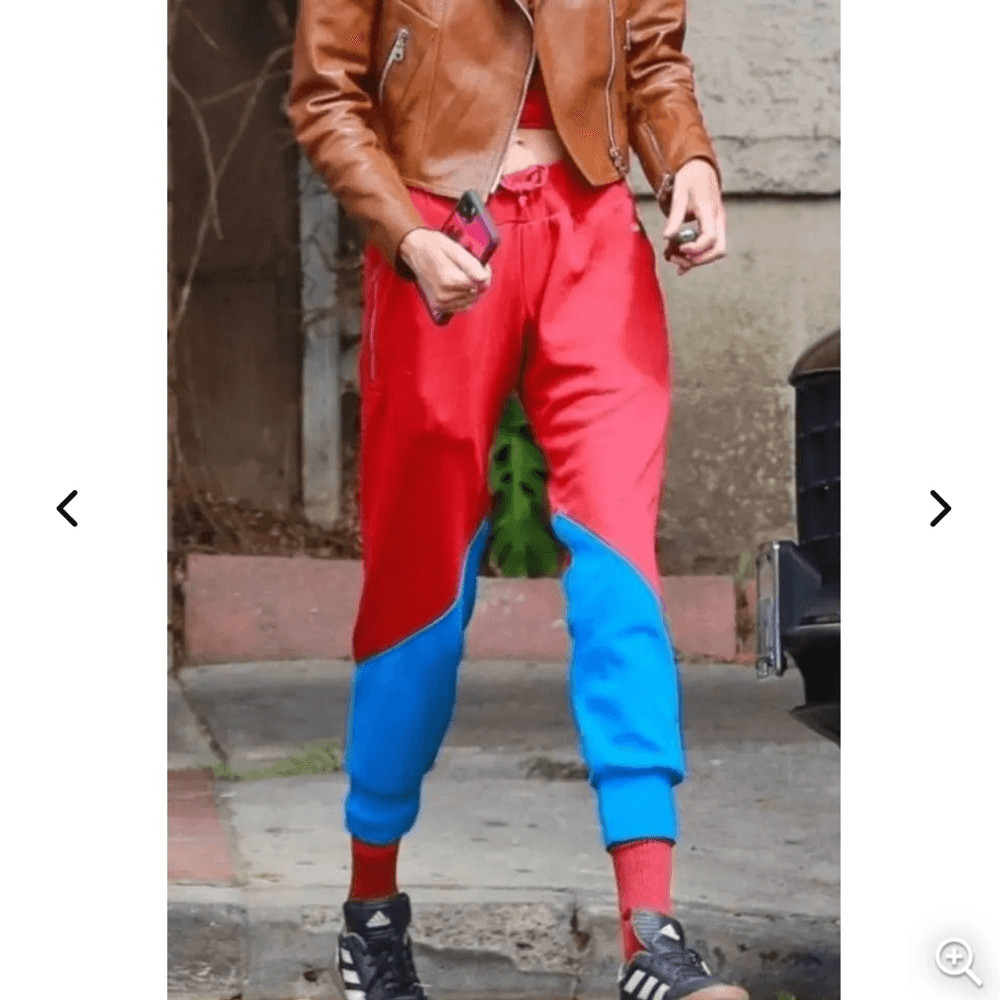 Aviator Nation Glider Joggers Colorblock Cherry  … - image 15