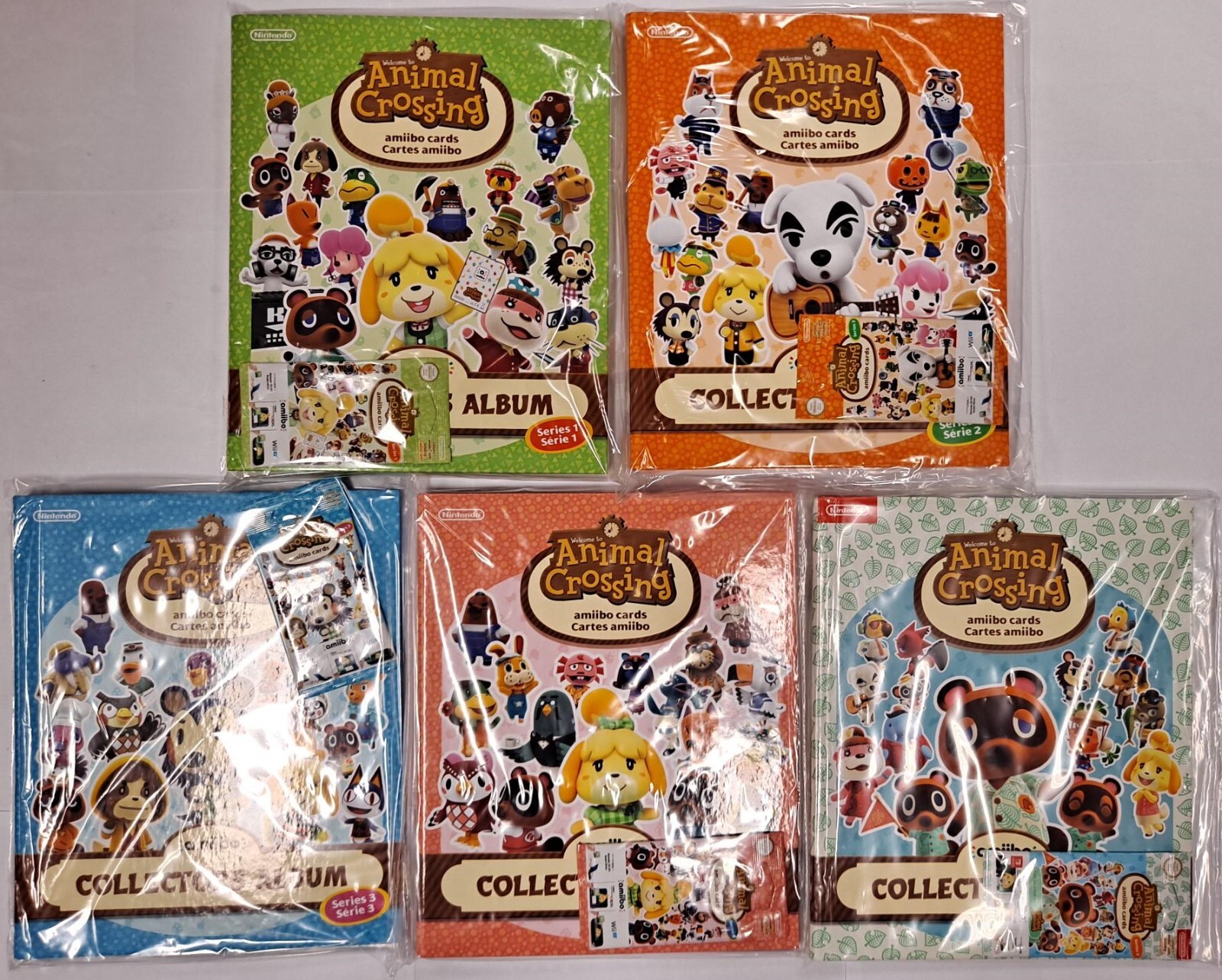 Nintendo Animal Crossing amiibo Cards Collectors Album Series 1