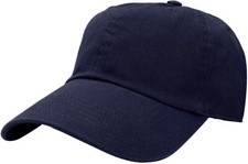 Baseball Cap for Men & Women Plain Solid Cotton Hat Flexible Fit Plain Ball Caps