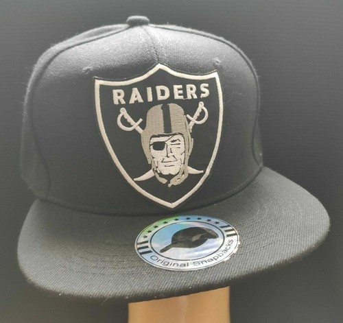 Los Angeles Raiders Hat Snapback Flat 