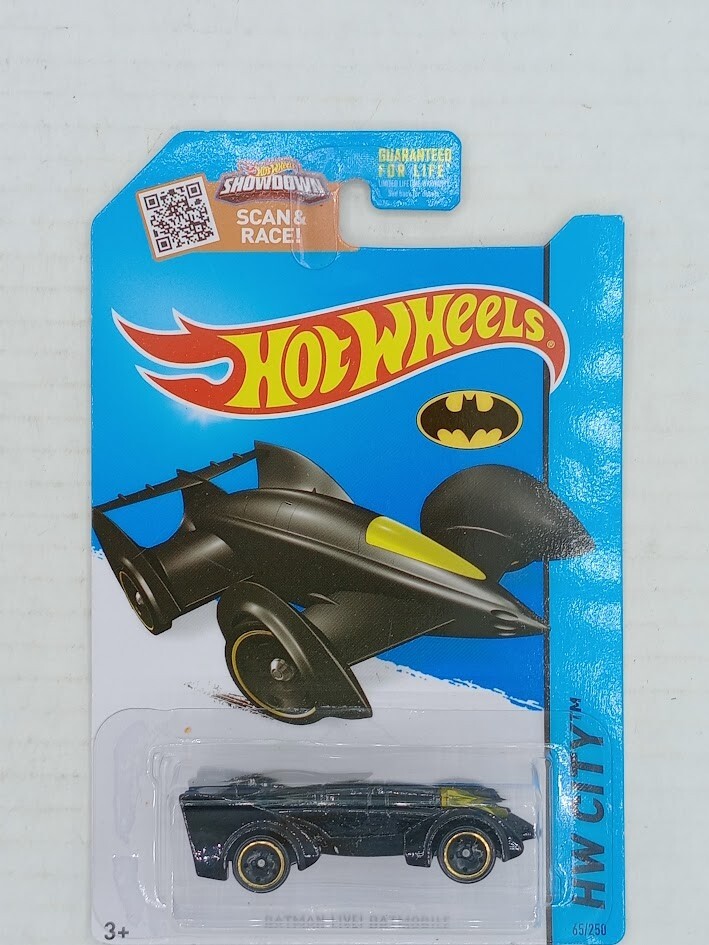 Hot Wheels 2015 Batman Live! Batmobile Black HW City Mattel Batman 65/250