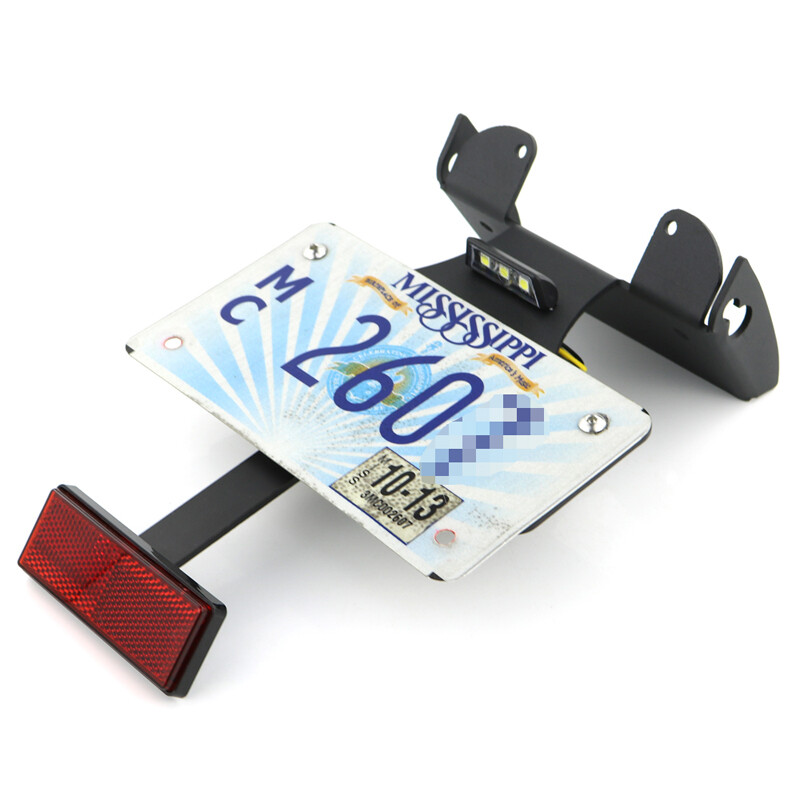 License Number Plate Tail Tidy Kit Bracket Mount For Ducati Monster 696