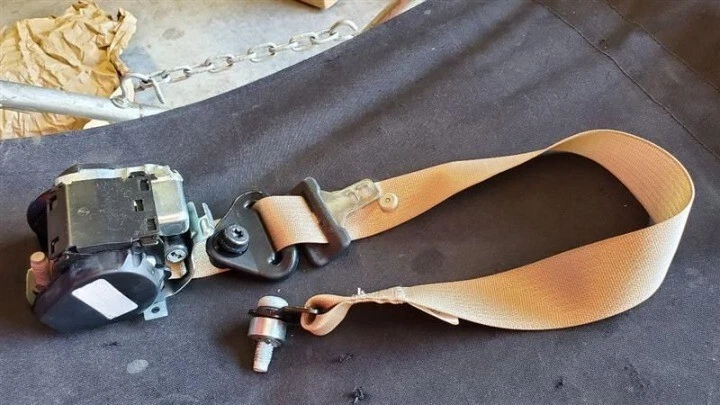 2008 Ford Escape Mercury Mariner Left Driver Seat Belt Retractor Assembly TAN - Изображение 2 из 4