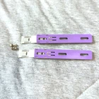 5.25" drive rails for ANTEC SONATA series PC case - purple plastic
