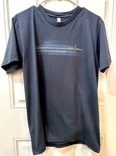 Salesforce Platform 1 T Shirt Tee American Apparel Medium Gray Blue Made in USA