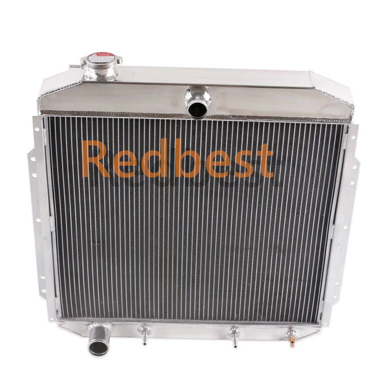 3 ряда алюминиевых радиаторов подходят для 1953 1954 1955 1956 Ford F-100 F-250 F-350 L6 V8 - Изображение 4 из 4