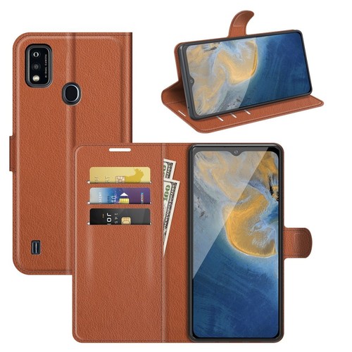Etui na telefon komórkowy Ochrona Case do ZTE Blade A51 Flip Cover Pokrowiec Etui Bumper Czarne - Zdjęcie 8 z 55