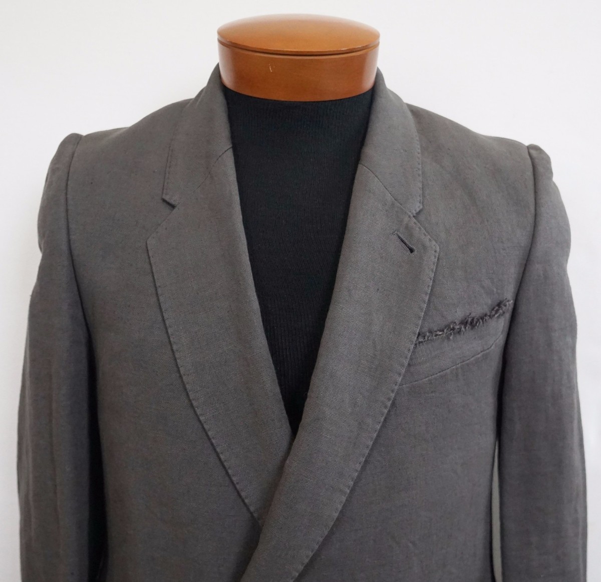 🆕️ Authentic DAMIR DOMA Gray LINEN Blend Jacket Blazer Sport