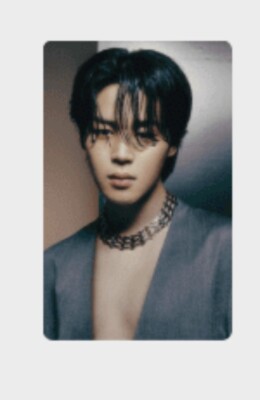 JIMIN BTS preorder Luckydraw PHOTOCARD MUSE FACE THE solo ALBUM