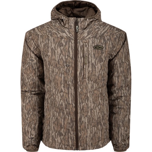Drake Waterfowl MST Synthetic Down Hooded Camo Jacket - Picture 7 of 8