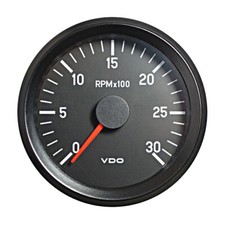 Vdo Cockpit International Tachometer Gauge 3000 Rpm 80mm 3.1 24v 333-045-001g Vdo Cockpit International Tachometer Gauge 3000 Rpm 80mm 3.1 24v 333-045-001g