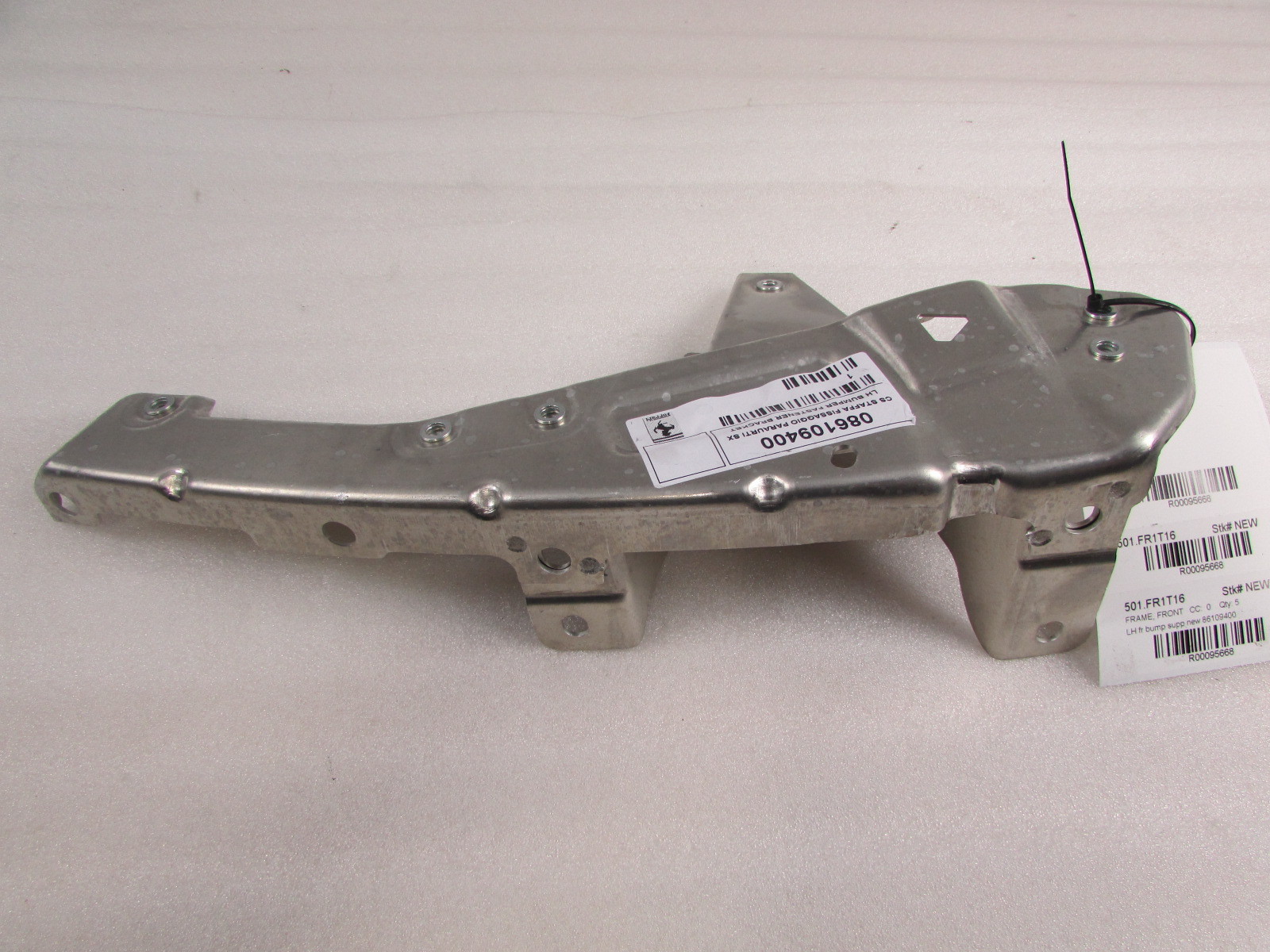 Ferrari 488 GTB, Spider, LH, Front Bumper Support Bracket, New P/N 86109400
