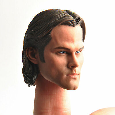 Sam Winchester Head Carving 1/6  Action Figure Head For 12'' Male Body Figure