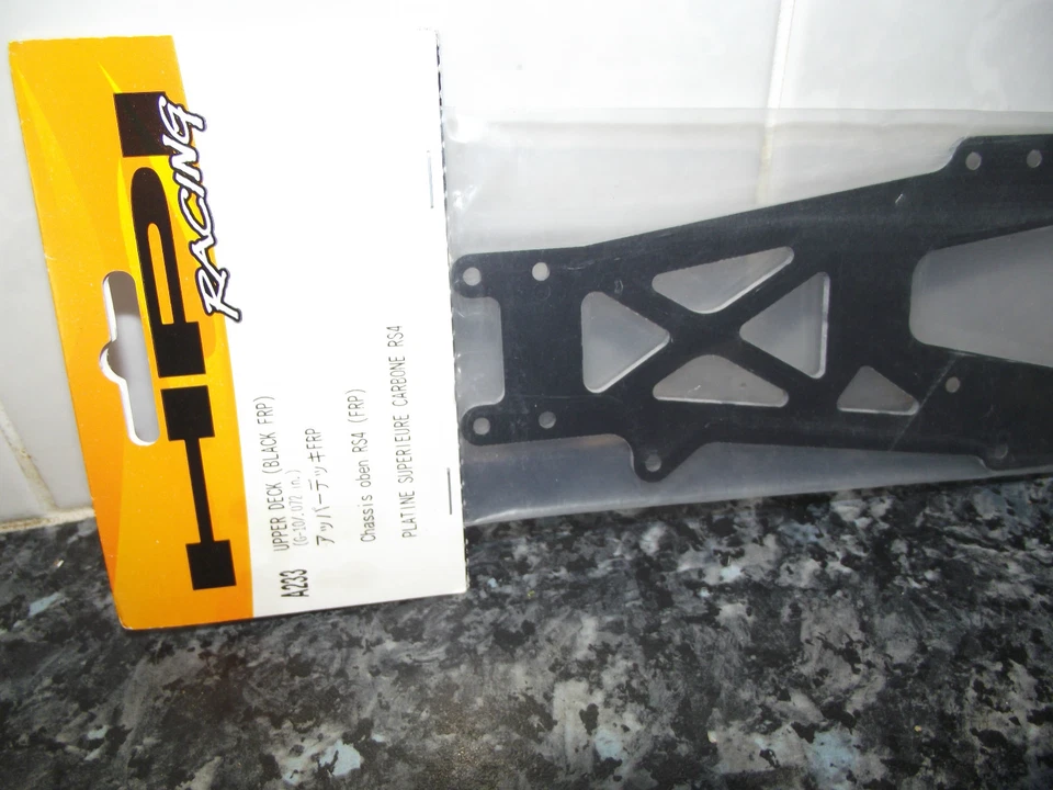 Hpi a233 Upper Deck Black FRP Rs4 G-10.072 - Image 3 of 4