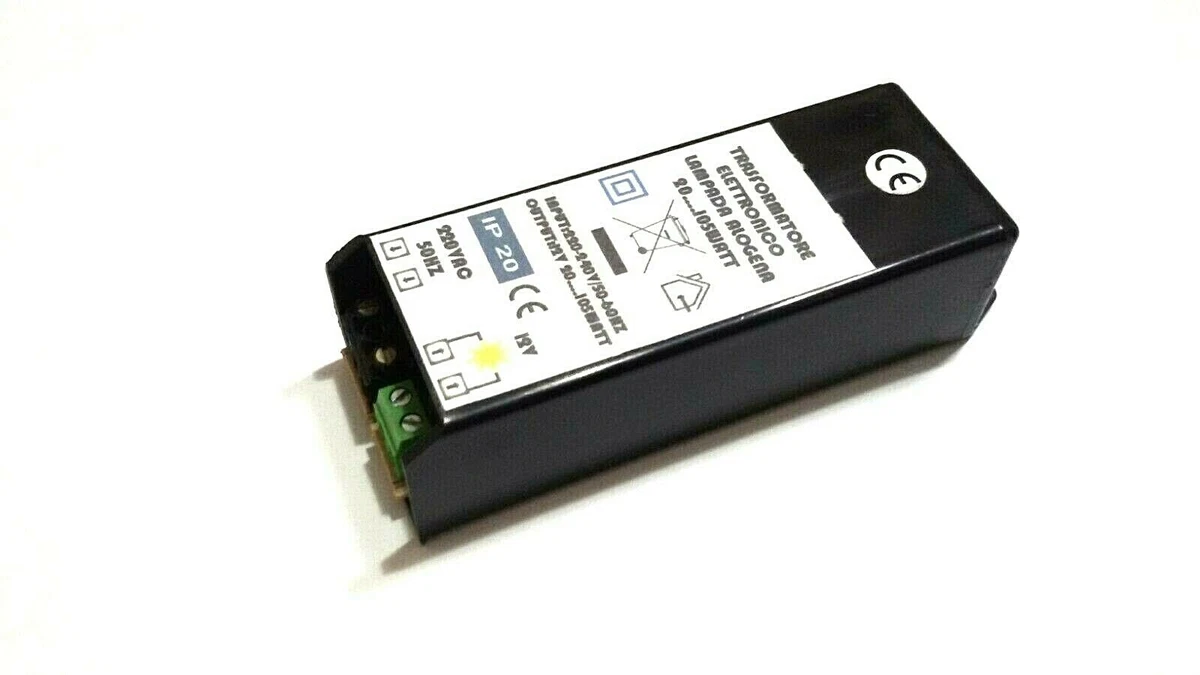ALIMENTATORE ELCART DA ESTERNO/INTERNO IP66 100W 12V CC PER STRIP LED MAX 80W 12V