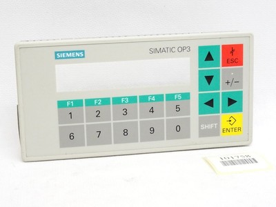 Siemens Front OP3 Panel 6AV3503-1DB10 leichte Kratzer runde Ecke